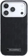 Панель Karl Lagerfeld Grained Mono Resin Logo MagSafe для Apple iPhone 17 Pro Max/18 Pro Max Black (3666339658243) - зображення 3