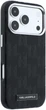 Панель Karl Lagerfeld Grained Mono Resin Logo MagSafe для Apple iPhone 17 Pro Max/18 Pro Max Black (3666339658243) - зображення 4