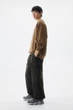 Світшот на флісі Pull & Bear бежевий з принтом KGOBY526 XL - изображение 5