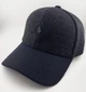 Мужская Зимняя Бейсболка Polo из Итальянской Шерсти с Ушами (Темно-Серая с Черным Козырьком) размер S (55-57 см) - изображение 1