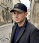 Чоловіча Зимова Бейсболка Diesel з Італійської Вовни з Вухами (Чорна з Коричневим Козирком) розмір M (57-59 см) - зображення 8