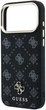 Панель Guess Peony 4G Small Logo MagSafe для Apple iPhone 18 Pro Max / Apple iPhone 17 Pro Max Black (3666339654115) - зображення 5