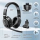 Беспроводная гарнитура COSMUSIS Trucker Bluetooth 5.0 с микрофоном для работы - изображение 2