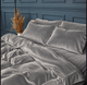 Простирадло на резинці MirSon Велюр Winter Frost 28-0005 Ashen Velvet 140х190 (2200003998023) - зображення 6