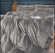 Простирадло на резинці MirSon Велюр Winter Frost 28-0005 Ashen Velvet 140х190 (2200003998023) - зображення 7