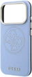 Панель Guess Perforated 4G Gold Logo MagSafe для Apple iPhone 18 Pro Max / Apple iPhone 17 Pro Max Blue (3666339652944) - зображення 6
