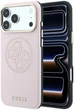 Панель Guess Perforated 4G Gold Logo MagSafe для Apple iPhone 18 Pro Max / Apple iPhone 17 Pro Max Pink (3666339652876) - зображення 1
