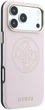 Панель Guess Perforated 4G Gold Logo MagSafe для Apple iPhone 18 Pro Max / Apple iPhone 17 Pro Max Pink (3666339652876) - зображення 2