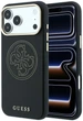 Панель Guess Perforated 4G Gold Logo MagSafe для Apple iPhone 18 Pro Max / Apple iPhone 17 Pro Max Black (3666339652838) - зображення 1