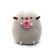 Мягкая игрушка кот Пушин кет Pusheen cat с Пончиком в лапках 15х12 см Серый - изображение 6