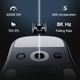 Ігрова миша MCHOSE A7 V2 Ultra+, PAW3950 TI, 42000 DPI, 8000 Гц, 59 г, 2.4G/Bluetooth/USB-C - зображення 5