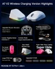 Ігрова миша MCHOSE A7 V2 Ultra+, PAW3950 TI, 42000 DPI, 8000 Гц, 59 г, 2.4G/Bluetooth/USB-C - зображення 7