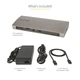 Док-станция StarTech Thunderbolt 4 Dock 96W PD (TB4CDOCKUE) Grey - изображение 5