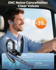 Беспроводная гарнитура New Bee Bluetooth V5.1 для телефонных звонков, водителей грузовиков и ноутбуков - изображение 2