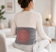 Масажна електрична грілка-накидка Massaging Weighted Heating Pad сірий 59×31 см, 3 рівні нагрівання, 3 режими вібрації - изображение 3
