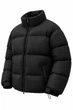 Чоловіча Пухова Куртка Стьобана Пуховик Без Капюшона Without XXL/3XL Nest 27 Black - изображение 1