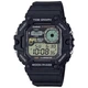 Чоловічий електронний годинник Casio WS-1700H-1A чорний - зображення 1