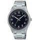 Чоловічий годинник Casio MTP-V005D-1B4 чорний циферблат - зображення 1