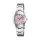 Жіночий годинник Casio LTP-1241D-4A рожевий циферблат - зображення 1