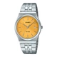 Чоловічий годинник Casio MTP-B145D-9A жовтий циферблат - зображення 1