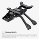 Крісло Mealux S201 Air Black (арт. HF-S201 F/B) - изображение 4