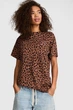 Футболка Victoria's Secret 44(M) Коричневий леопард (158313) - зображення 1