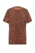 Футболка Victoria's Secret 44(M) Коричневий леопард (158313) - зображення 2