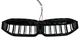 Ноздрі решітка радіатора M-Look LED чорний глянець для BMW 3 серія G20/G21 2022+ - зображення 3