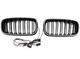 Ноздри решетка радиатора M-Look LED чёрный глянец для BMW X6 F16 2014-2019 гг - изображение 1