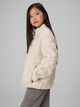Куртка для дівчаток 4F regular sherpa fleece 152 Бежевий 4FJWAW26TFLEF494-11S - изображение 2
