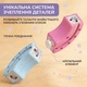 Интерактивный магнитный трек с поездом на аккумуляторе, многоуровневая железная дорога, конструктор 176 деталей - изображение 4