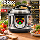 Мультиварка-скороварка Rotex REPC53-B 5 л 900 Вт 10 програм - зображення 1