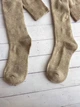 Високі теплі гольфи вище коліна гетри Honey Fashion Accessories 35-39 р бежевий (1-190) - зображення 4