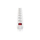 Мережевий фільтр живлення REAL-EL RS-6 Protect M 3m, white (EL122300033) - зображення 4