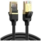Патч-корд 15m F/FTP cat 7 RJ-45 black Ugreen (U_11274) - зображення 1