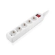 Мережевий фільтр живлення REAL-EL RS-Protect M 5m, white (EL122300029) - зображення 9