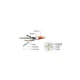 Патч-корд 3м S/FTP Cat 6A CU LSZH green Cablexpert (PP6A-LSZHCU-G-3M) - зображення 3