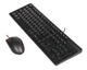 Комплект клавіатура+мишка KK-3+OP-330S, USB, Чорна (KK-3330S Black) - изображение 4