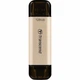 USB флеш накопитель Transcend 128GB JetFlash 930 Gold-Black USB 3.2/Type-C (TS128GJF930C) - изображение 1