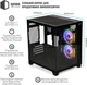 Корпус QUBE REEF ARGB Black (REEF_GBNU3) - изображение 2
