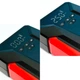 Пускозарядное устройство для авто Бустер J16 39800mah 1800A с функцией Павербанка USB+Type-C и Компрессора, LED фонарик Черно-красный - изображение 6