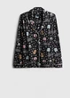 Пижамная рубашка Primark boyfriend pyjamas long sleeve S для дома и сна Черный (10333) - изображение 7