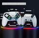 Геймпад беспроводной Gamrombo для PS5, PS5 Pro, PS5 Slim и ПК, контроллер с двойной вибрацией, Turbo/Macro, 6-осевым гироскопом, - изображение 3