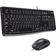 Клавіатура USB Logitech MK120 Corded Combo ENG black + миша (920-002586/920-002561) EU - изображение 1