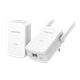 Powerline комплект адаптеров Mercusys MP510 KIT Gigabit AV1000 Wi-Fi 300 Мбит/с передача интернета по электросети 220V - изображение 3