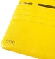 Кожаный кошелек женский из натуральной кожи горизонтальный на кнопке с RFID защитой, 12 карт, желтый 61505 - изображение 4