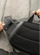 Большая женская поясная сумка бананка из экокожи городская Sambag DynamicDart, графитовая 60504 - изображение 7