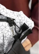 Большая женская поясная сумка бананка тканевая городская Sambag DynamicDart с принтом Square 60512 - изображение 5