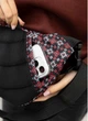 Большая женская поясная сумка бананка тканевая городская Sambag DynamicDart черная с принтом 60516 - изображение 6