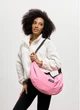 Жіноча сумка хобо Sambag HOBO Bag-glove рожева міська містка з утепленими кишенями 62265 - зображення 1